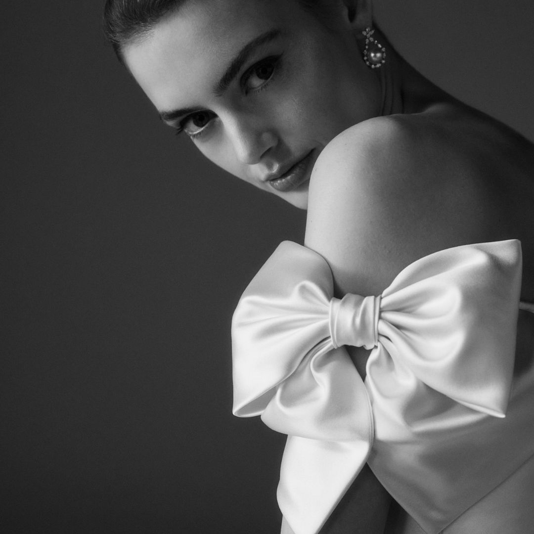 Phillipa Lepley Couture Wedding Dress Grace Collection Bow Belle