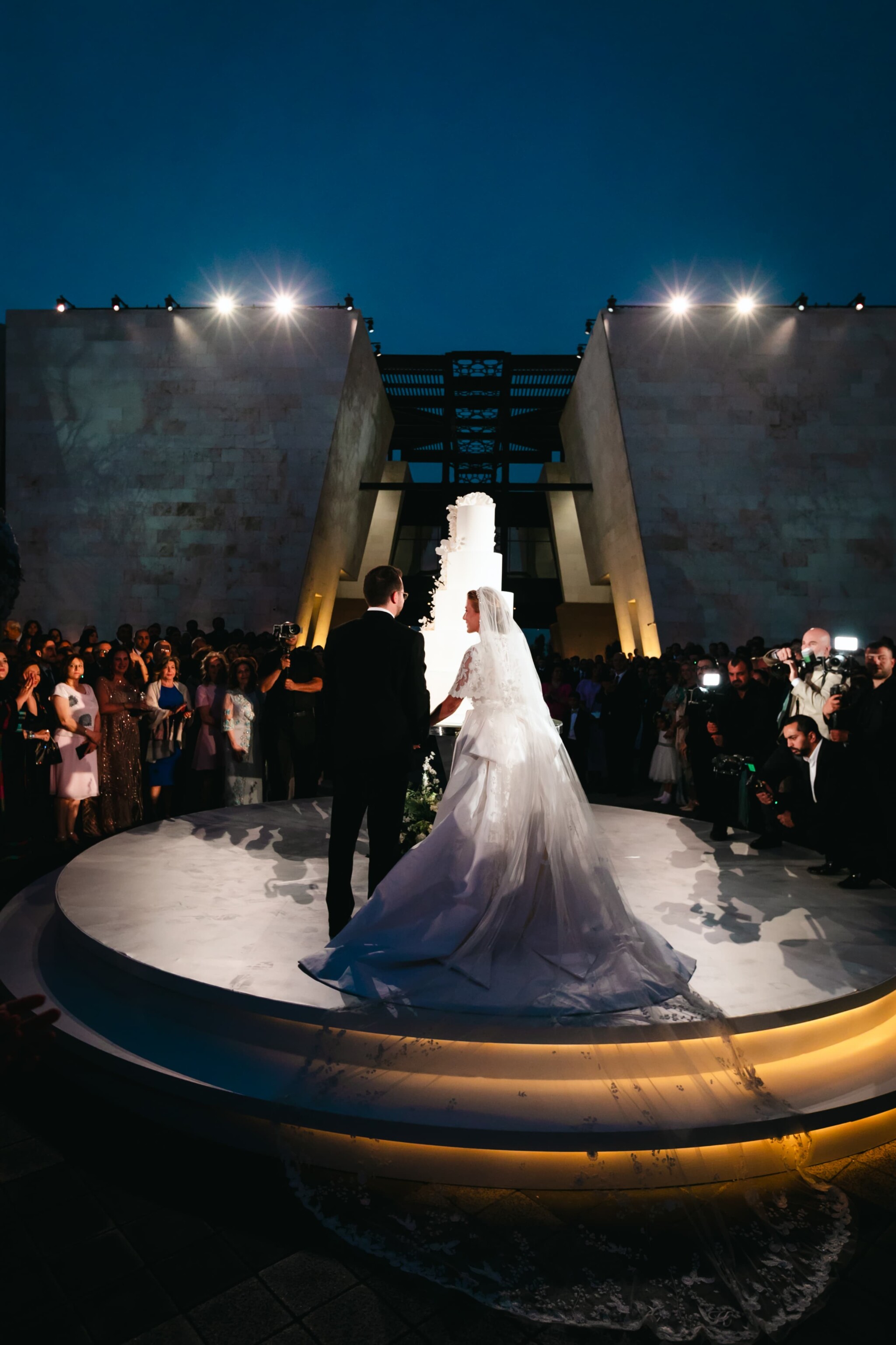 Princess Aisha bint Faisal of Jordan Wears Bespoke Phillipa Lepley Wedding Dress for Jordanian Royal Wedding