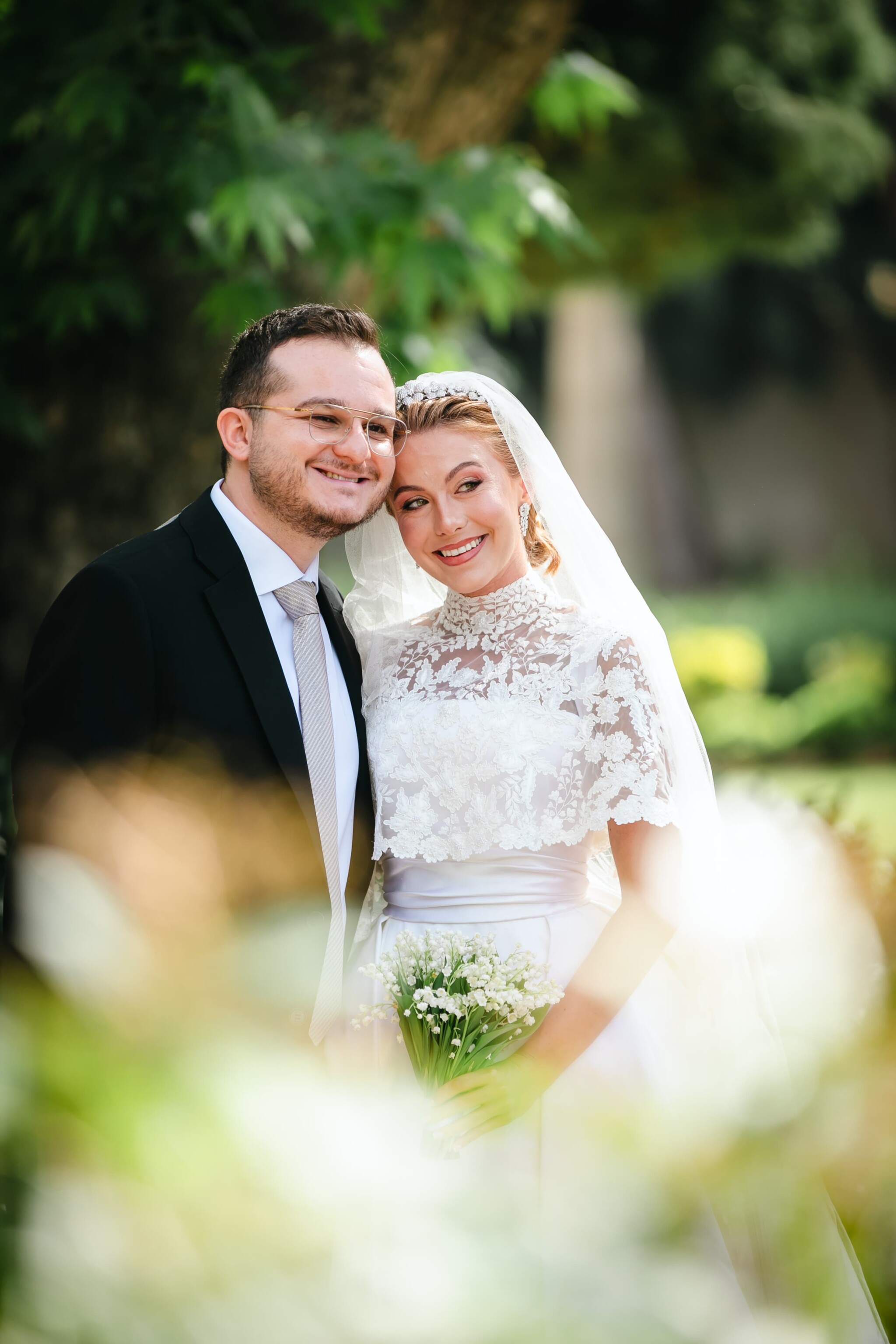 Princess Aisha bint Faisal of Jordan Wears Bespoke Phillipa Lepley Wedding Dress for Jordanian Royal Wedding