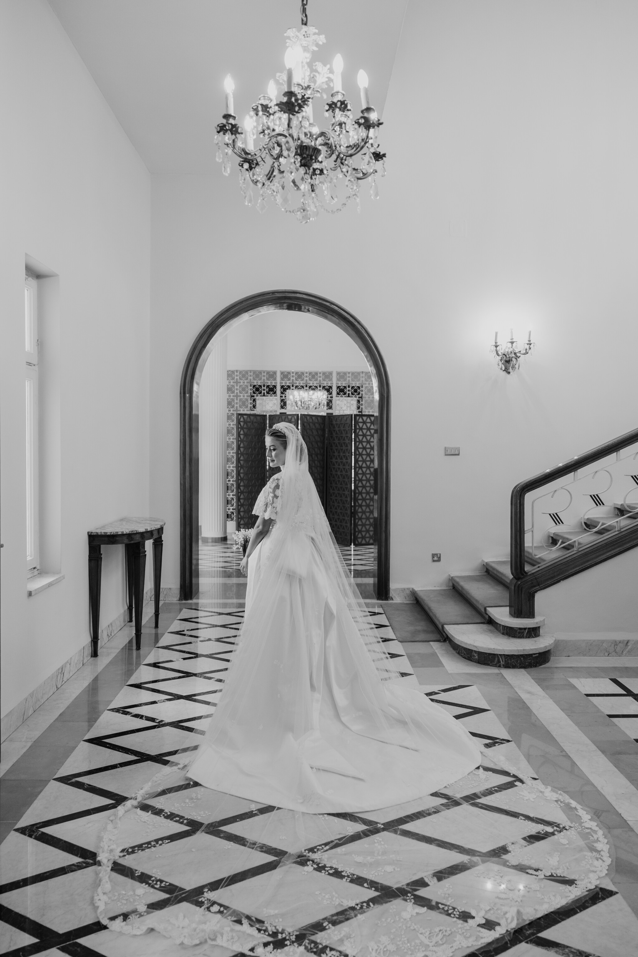 Princess Aisha bint Faisal of Jordan Wears Bespoke Phillipa Lepley Wedding Dress for Jordanian Royal Wedding