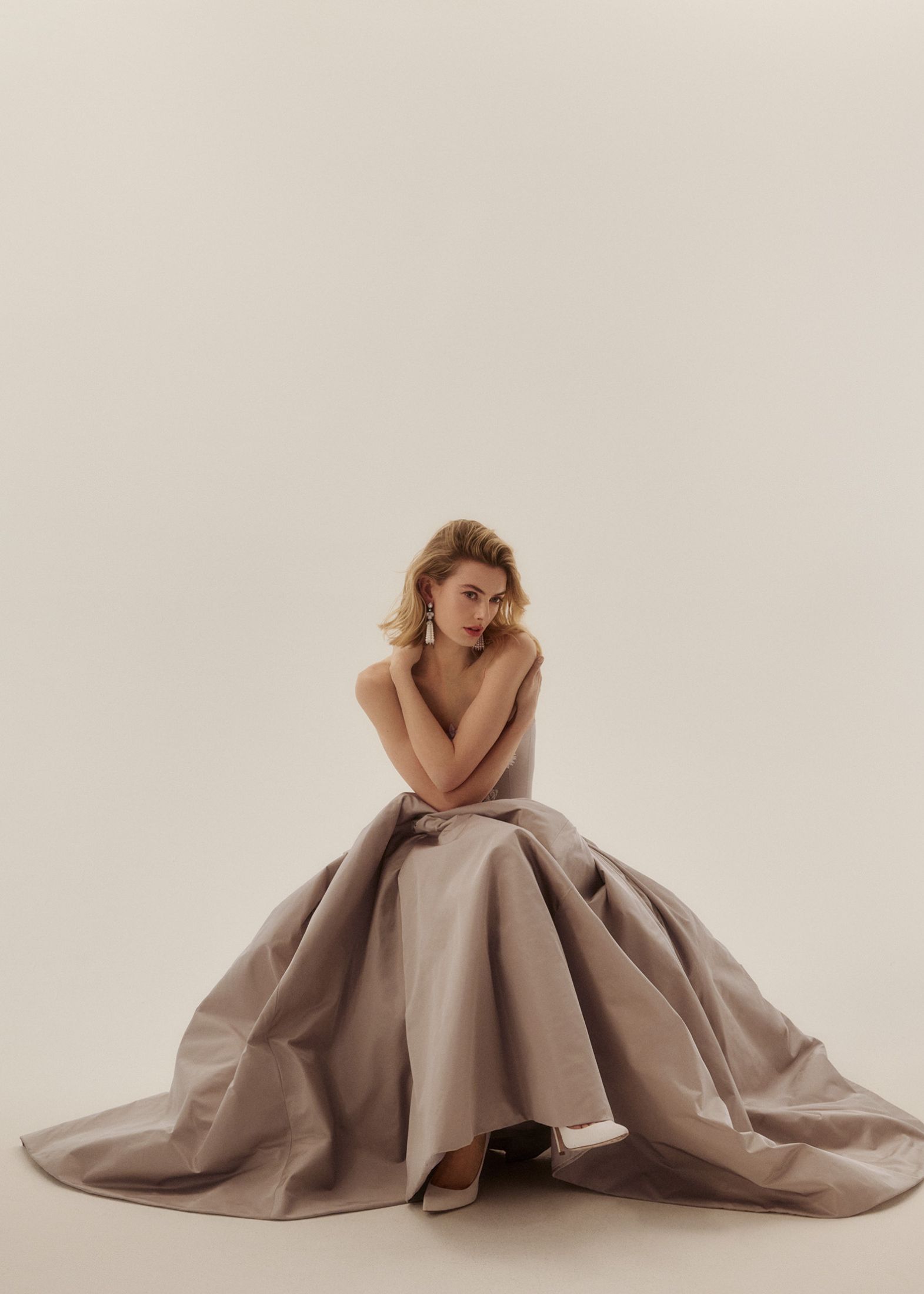 Phillipa Lepley Couture Wedding Dress Grace Collection Ice Fleurs