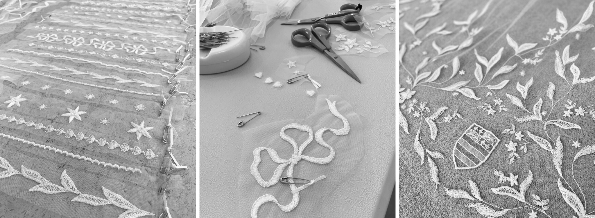 Phillipa Lepley Bespoke Celestial Puff Sleeve Wedding Dress Lady Violet Manners Viscountess Garnock Wedding At Belvoir Castle