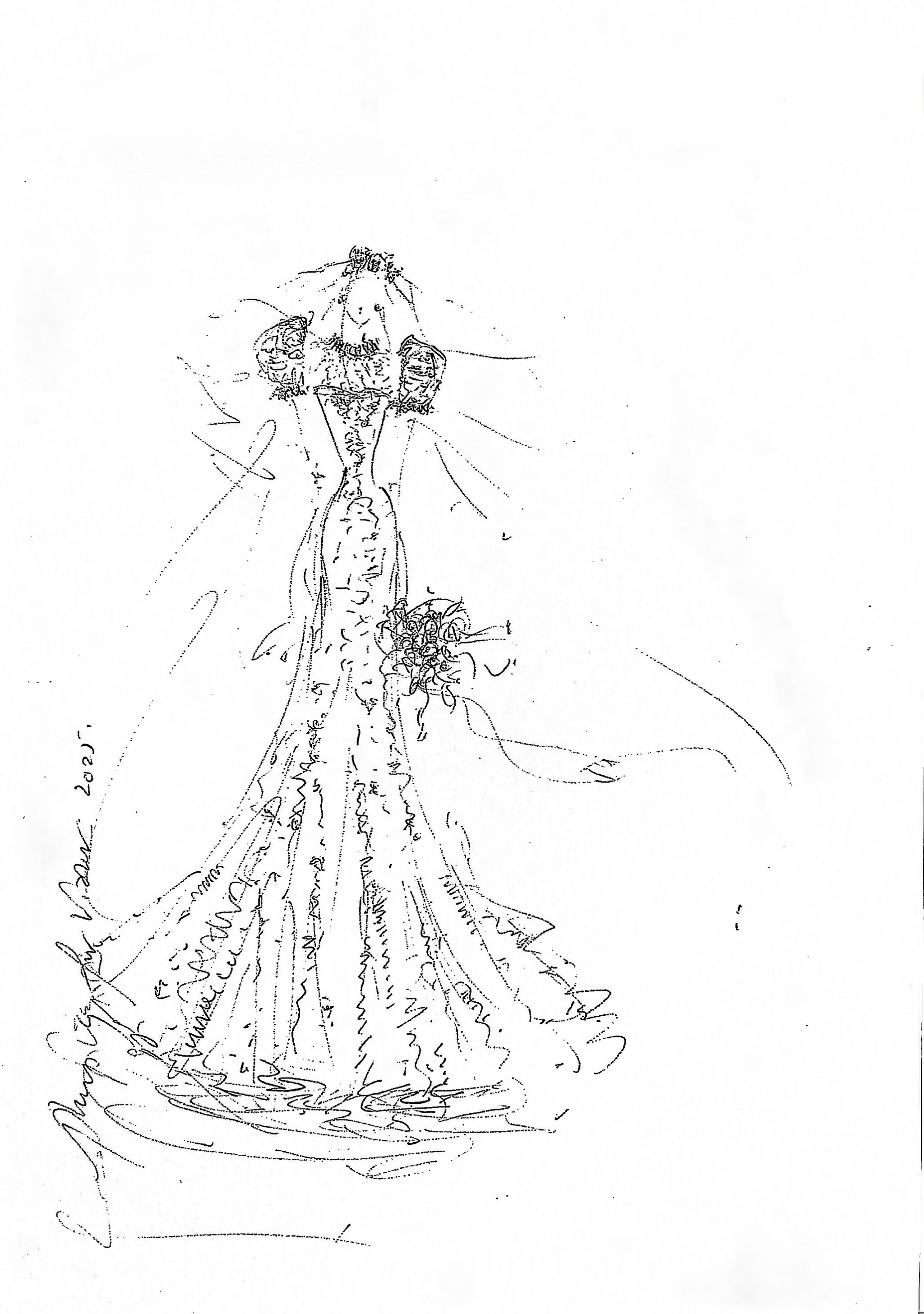 Phillipa Lepley Bespoke Celestial Puff Sleeve Wedding Dress Lady Violet Manners Viscountess Garnock Wedding At Belvoir Castle