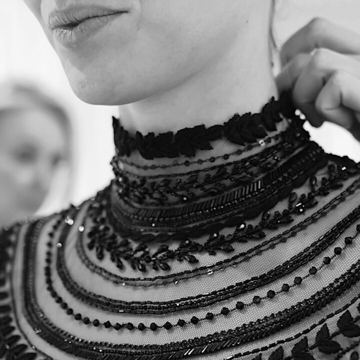 Phillipa Lepley Couture Bespoke Eveningwear Atelier Fittings