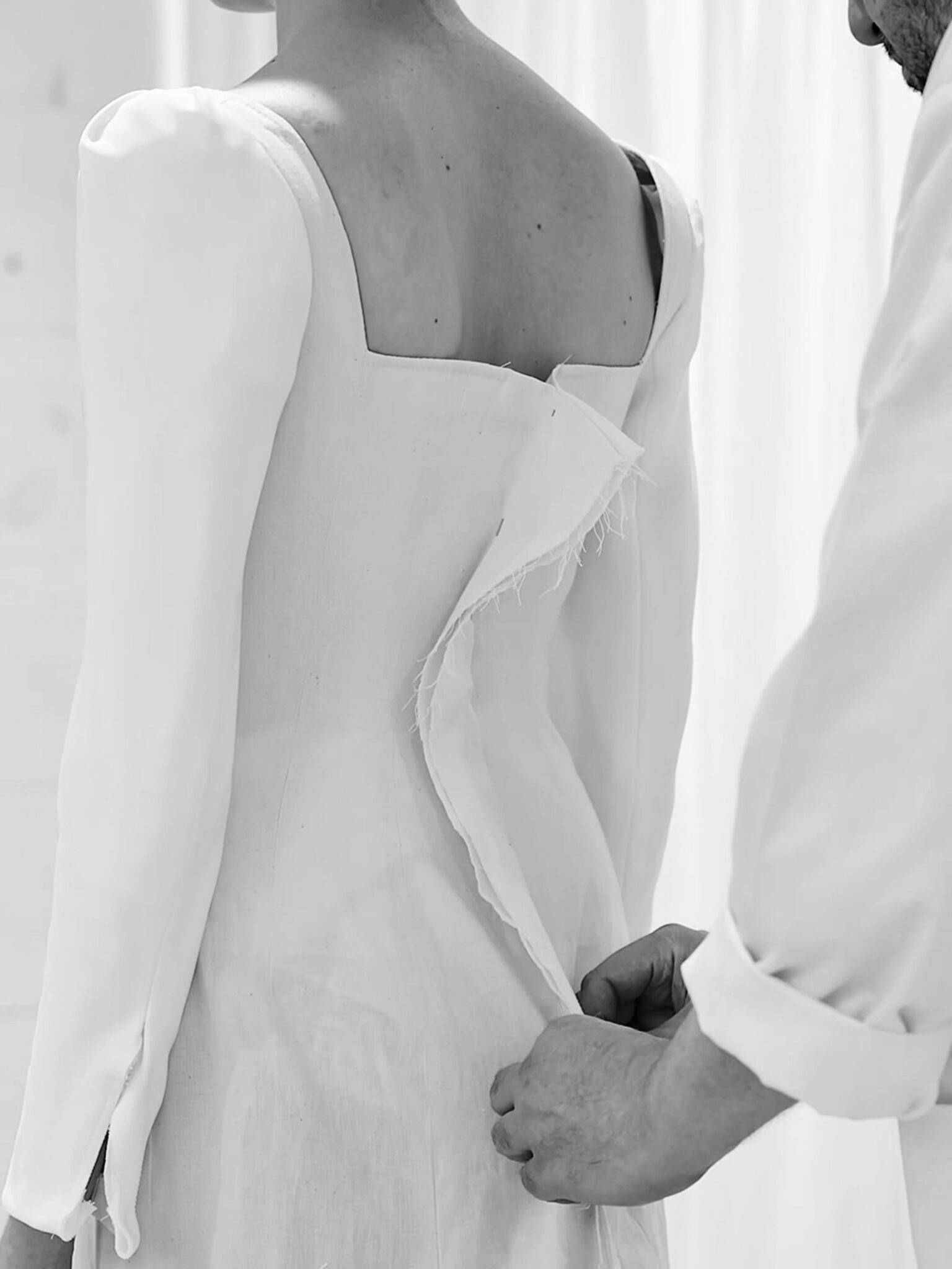 Phillipa Lepley Couture Bespoke Bridalwear Atelier Fittings