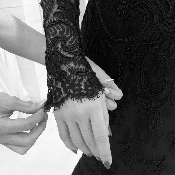 Phillipa Lepley Couture Bespoke Eveningwear Atelier Fittings