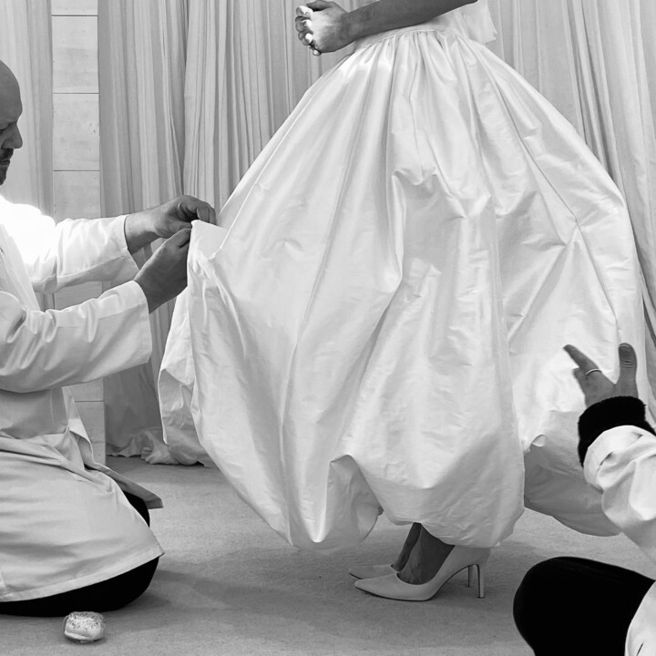 Phillipa Lepley Couture Bespoke Bridalwear Atelier Fittings