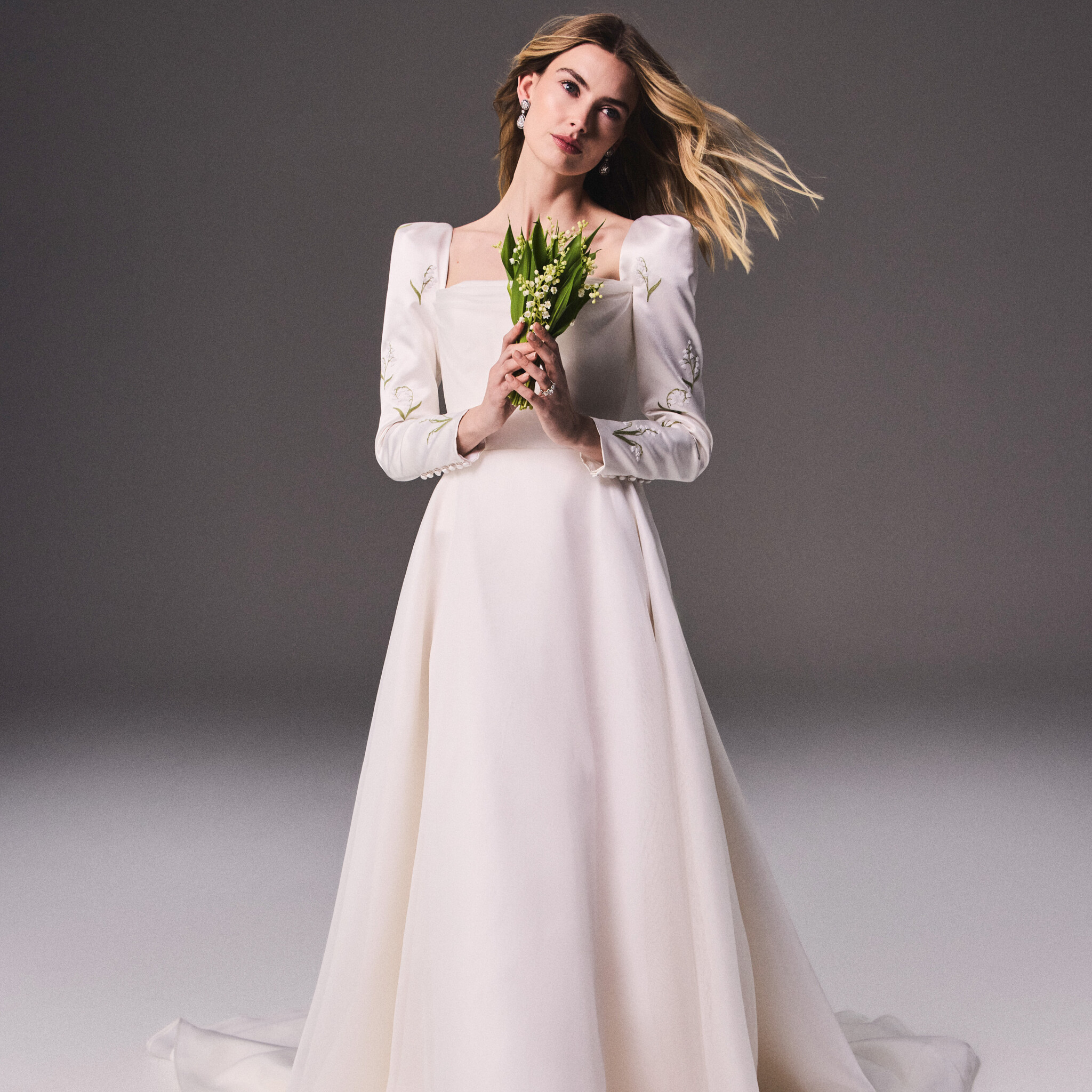 Phillipa Lepley Couture Chapter Forty Christobal Organza LOV White