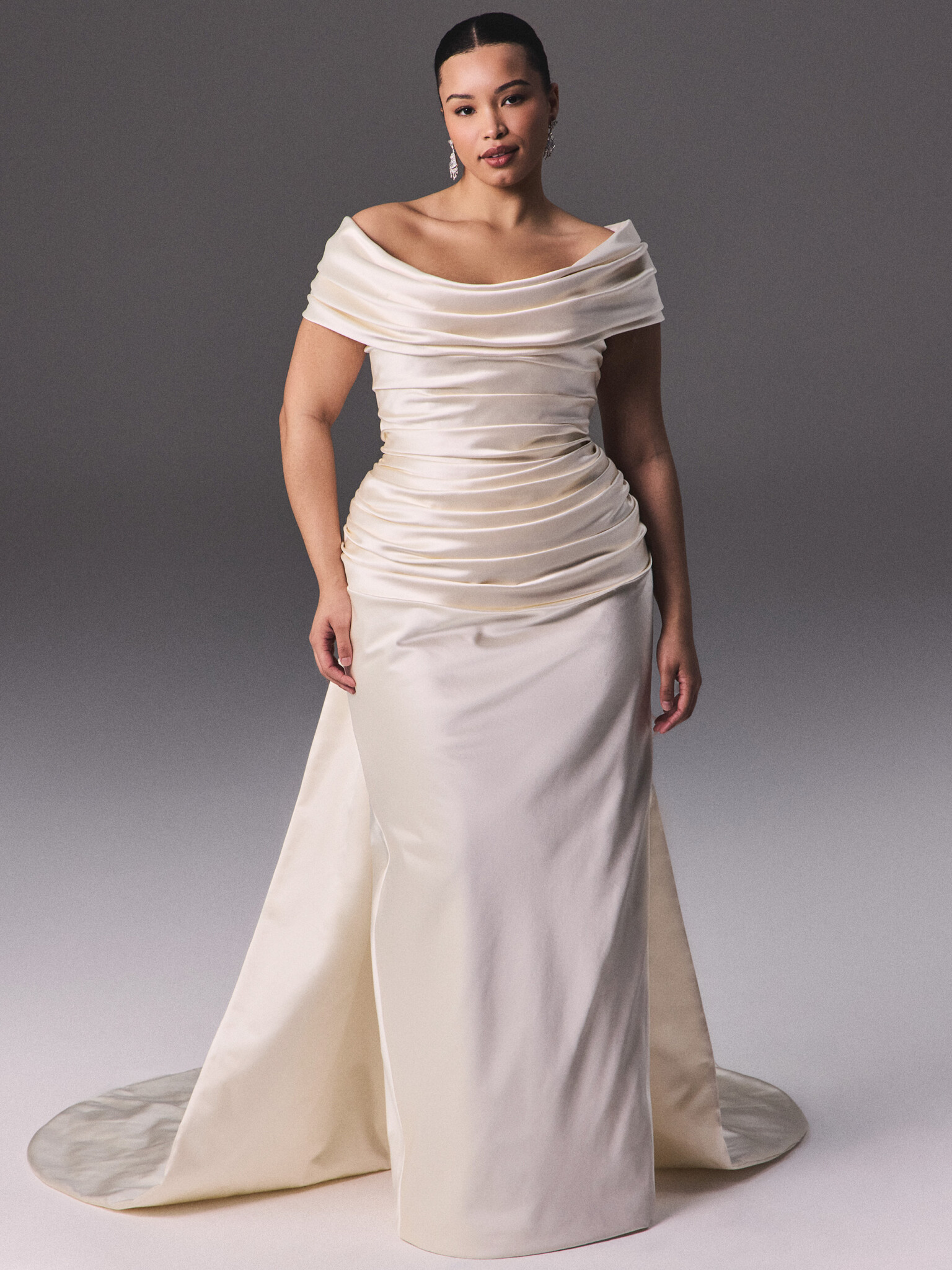 Phillipa Lepley Couture Chapter Forty Serenity Satin Drape 